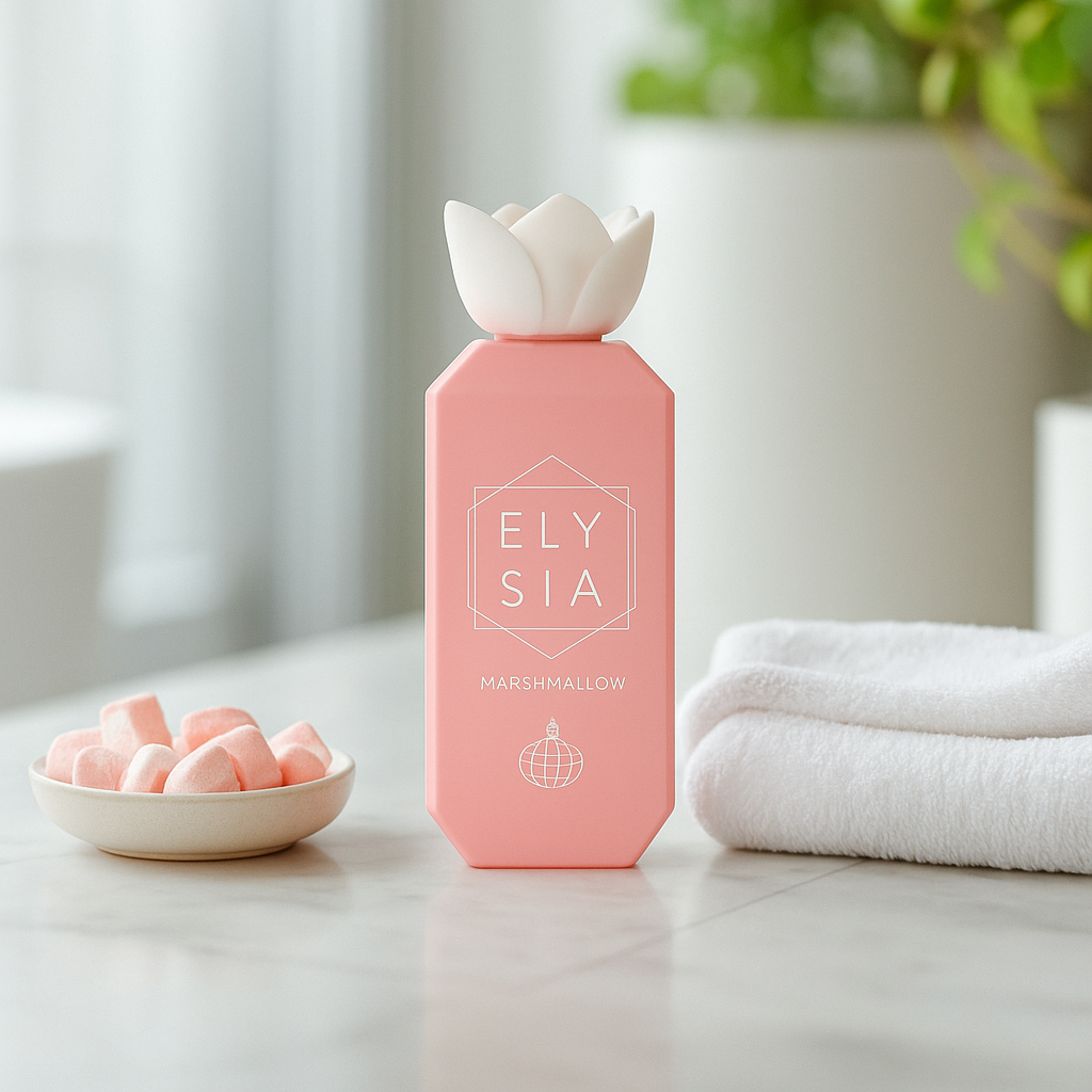 Elysia Marshmallow de Fragrance World – Eau de parfum féminine gourmande – 100 ml