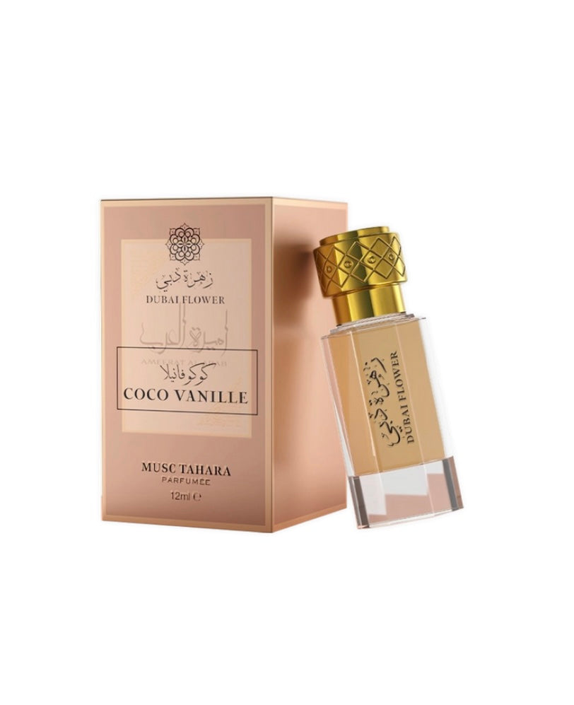 Musc Tahara Coco
Vanille 12ml - Dubaï
Flower Fleur de minuit