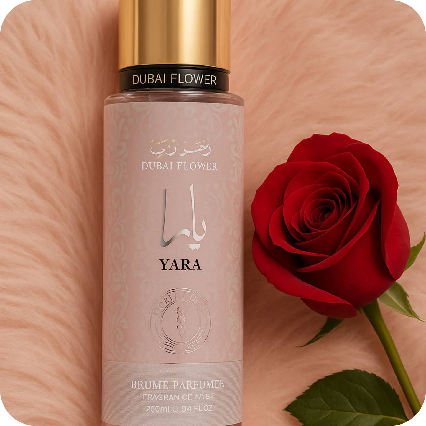 Brume Corps et cheveux Yara 250ml- Dubaï Flower