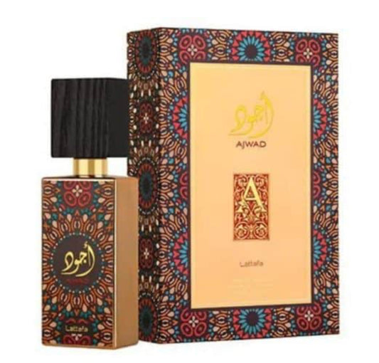 Ajwad Lattafa 100 ml - Eau de parfum fruitée et chaleureuse